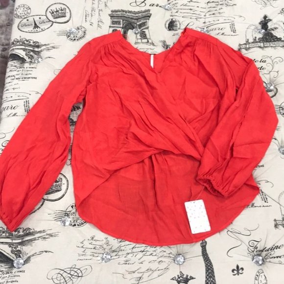 FREE PEOPLE Check On It Wrap Top - Picture 9 of 11